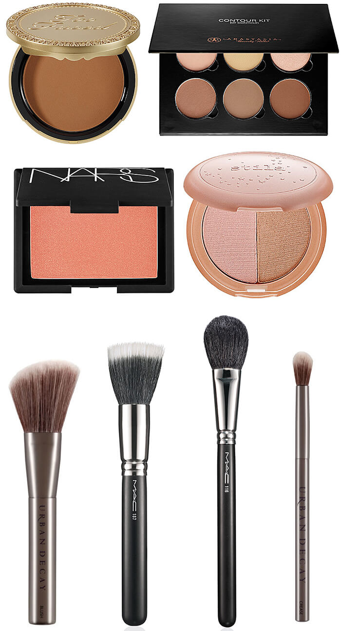 Basic Contour, Blush, and Highlight Tutorial