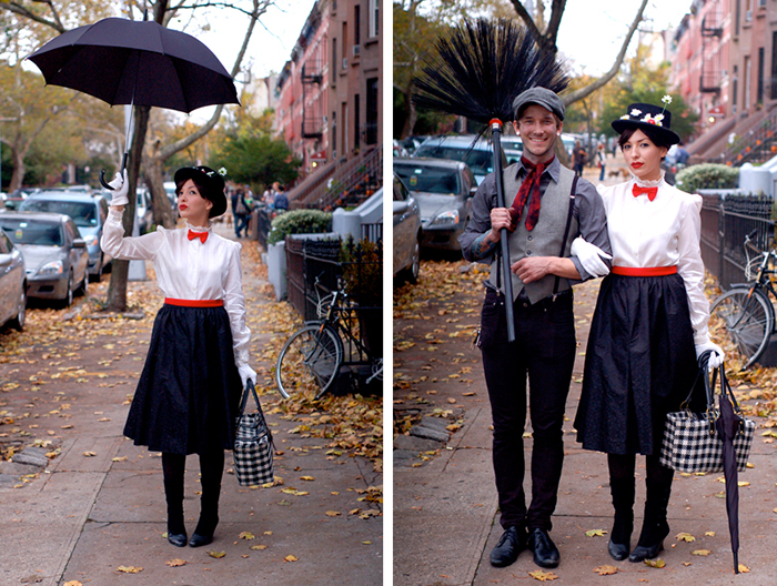 mary poppins and bert halloween costumes