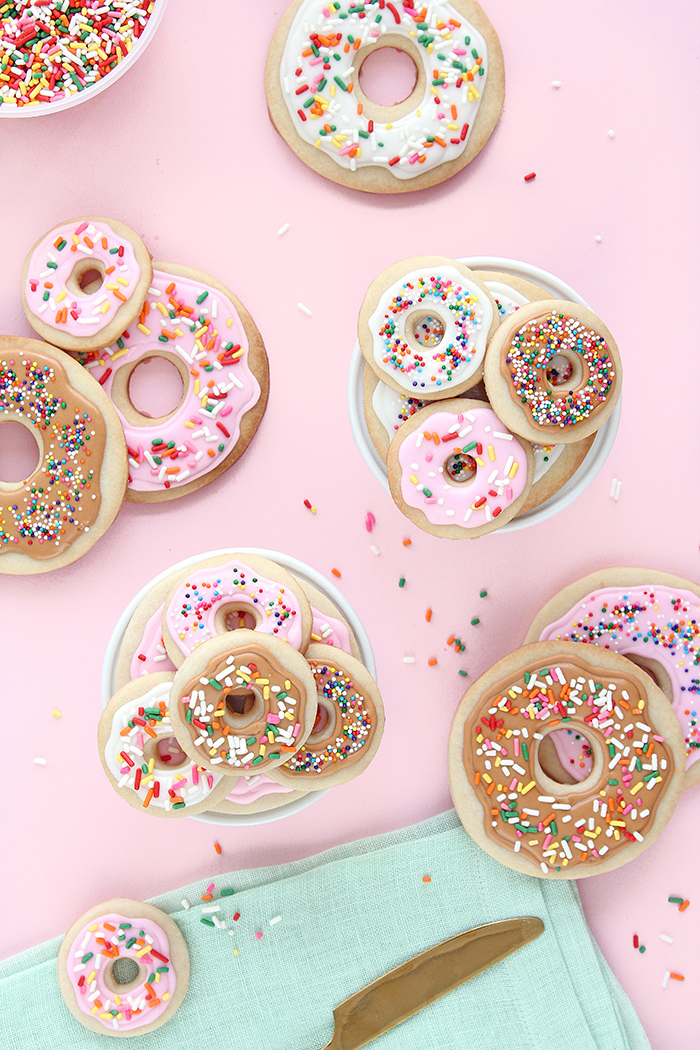 Donut cookie diy