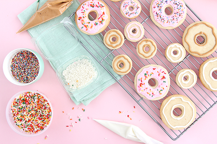 Donut cookie diy