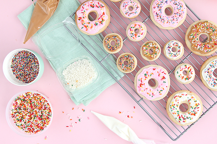 Donut cookie diy