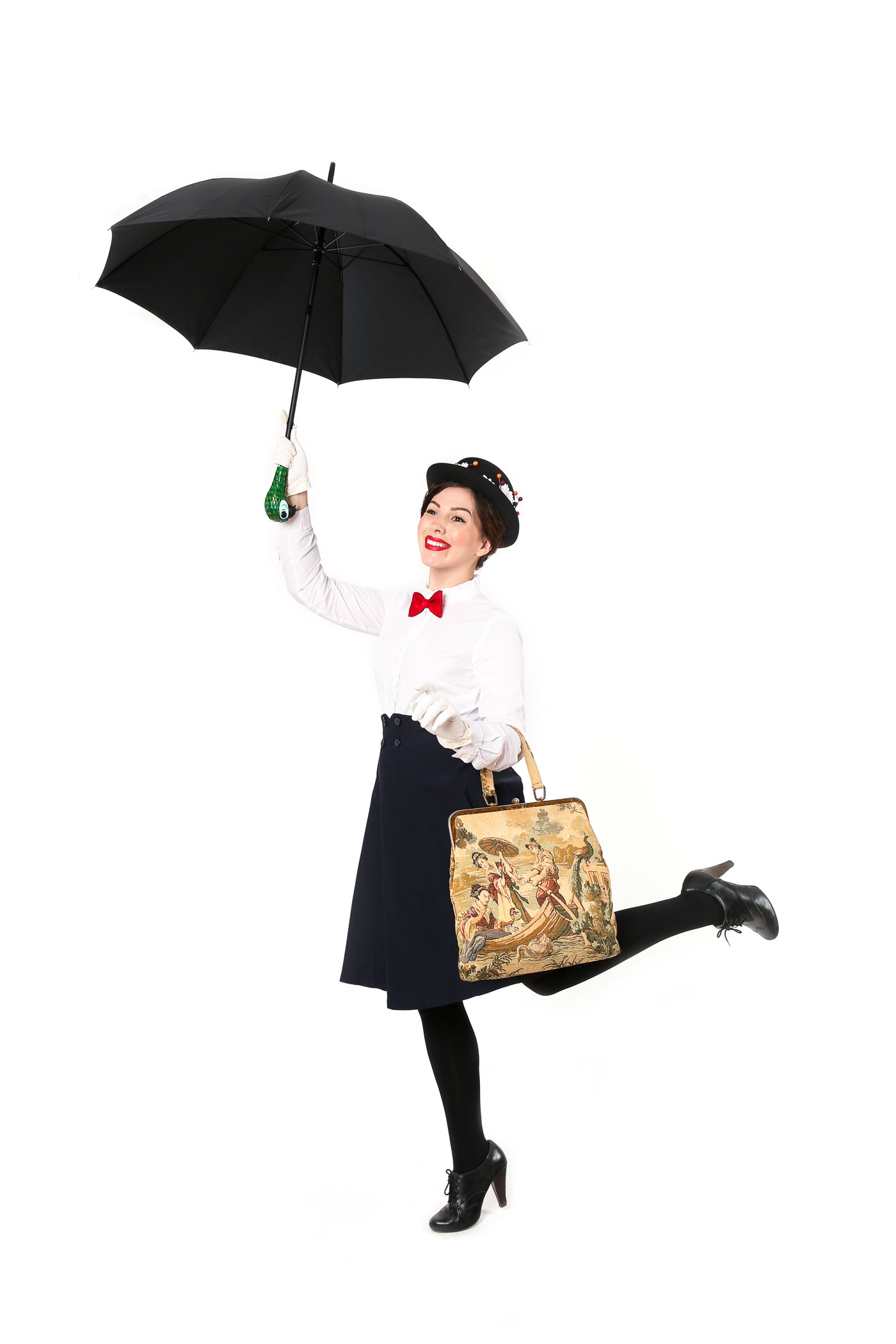 mary poppins costume Evelyn Bourdon