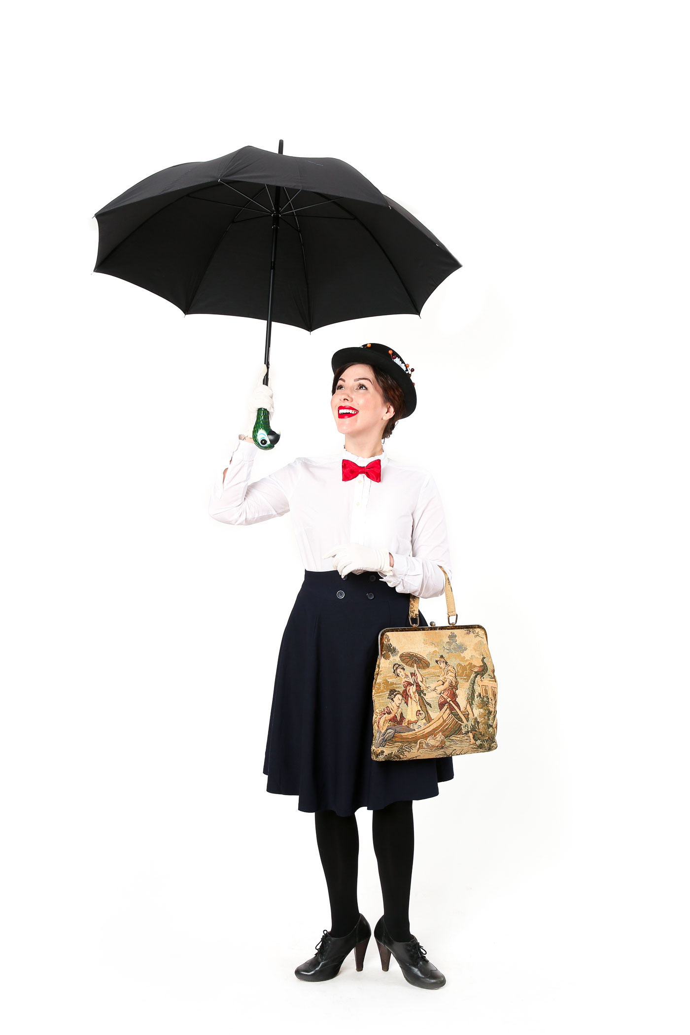 mary poppins costume Evelyn Bourdon