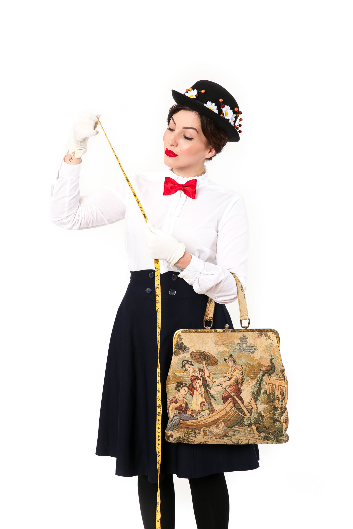 mary poppins costume Evelyn Bourdon