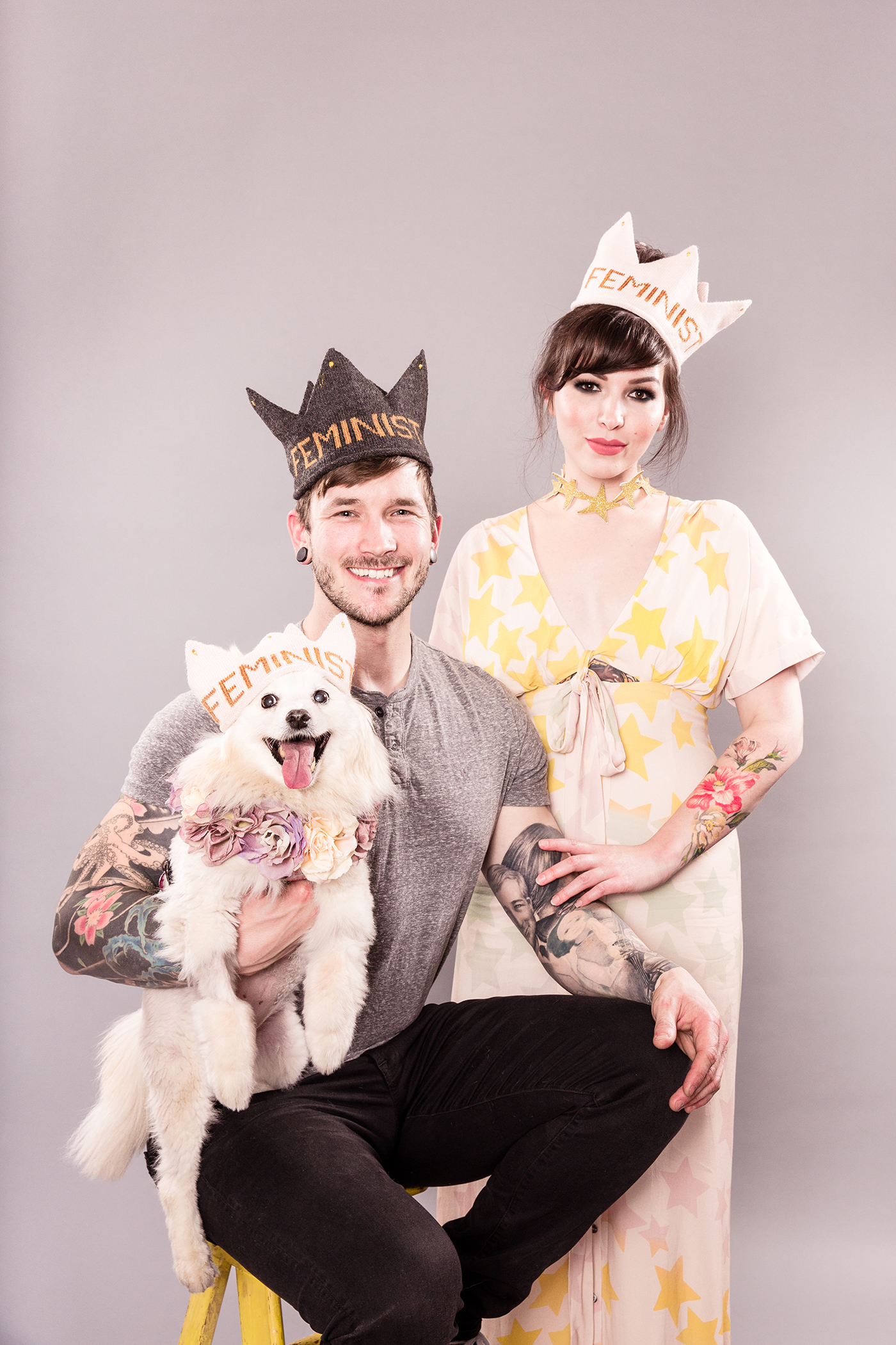 Oeuf Feminist Crown, Evelyn Bourdon, Bobby Hicks and Miku