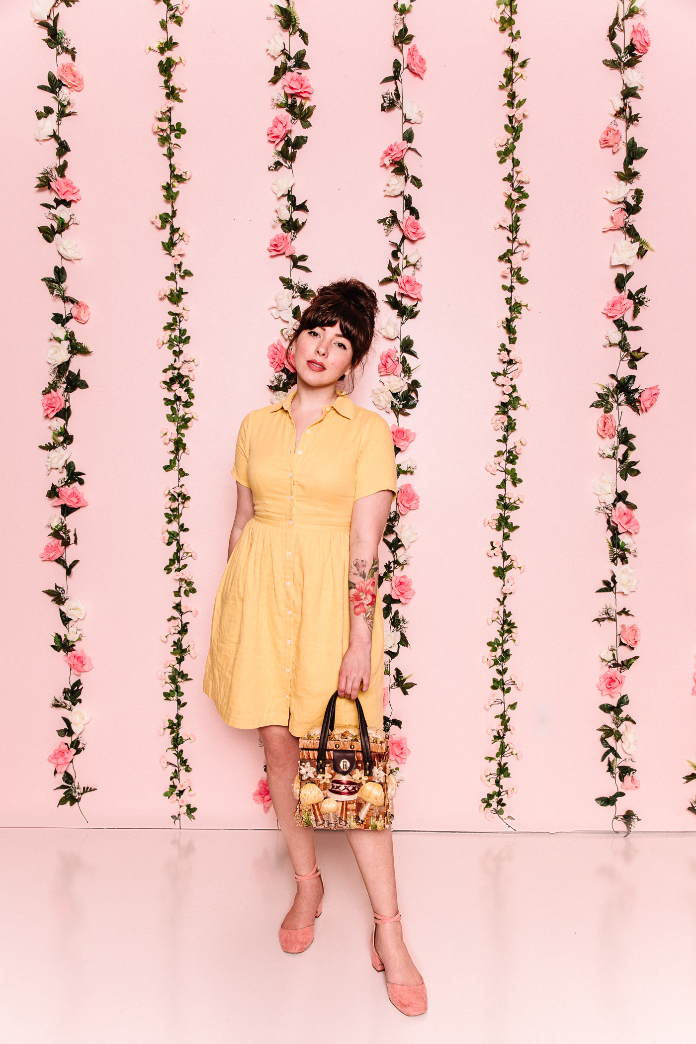 margu dress buttercup yellow