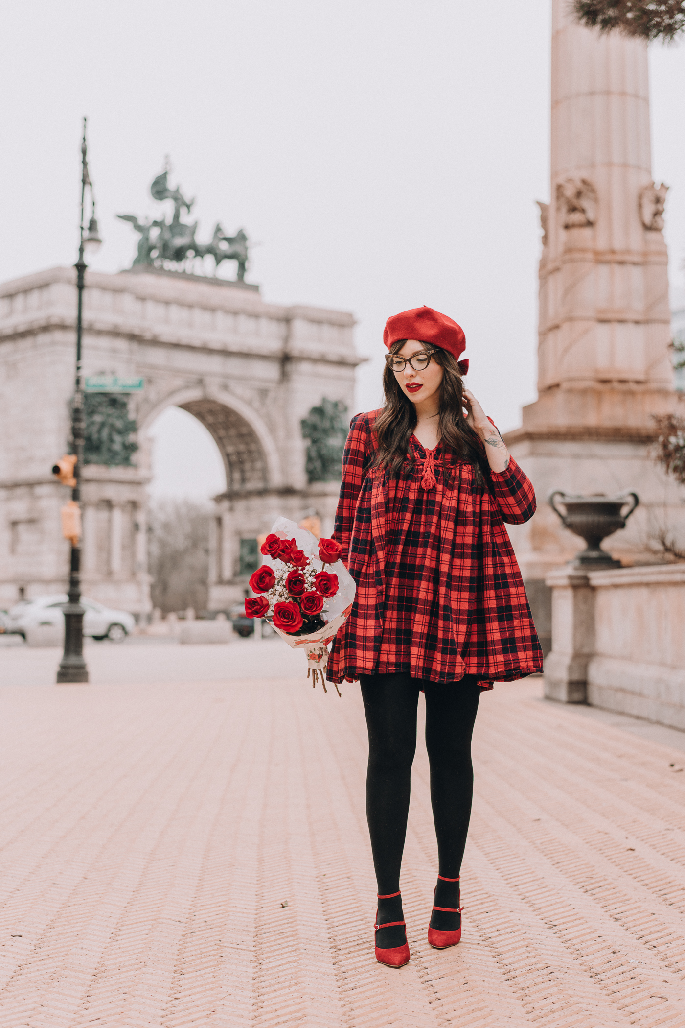 brothers and sisters beret with bow