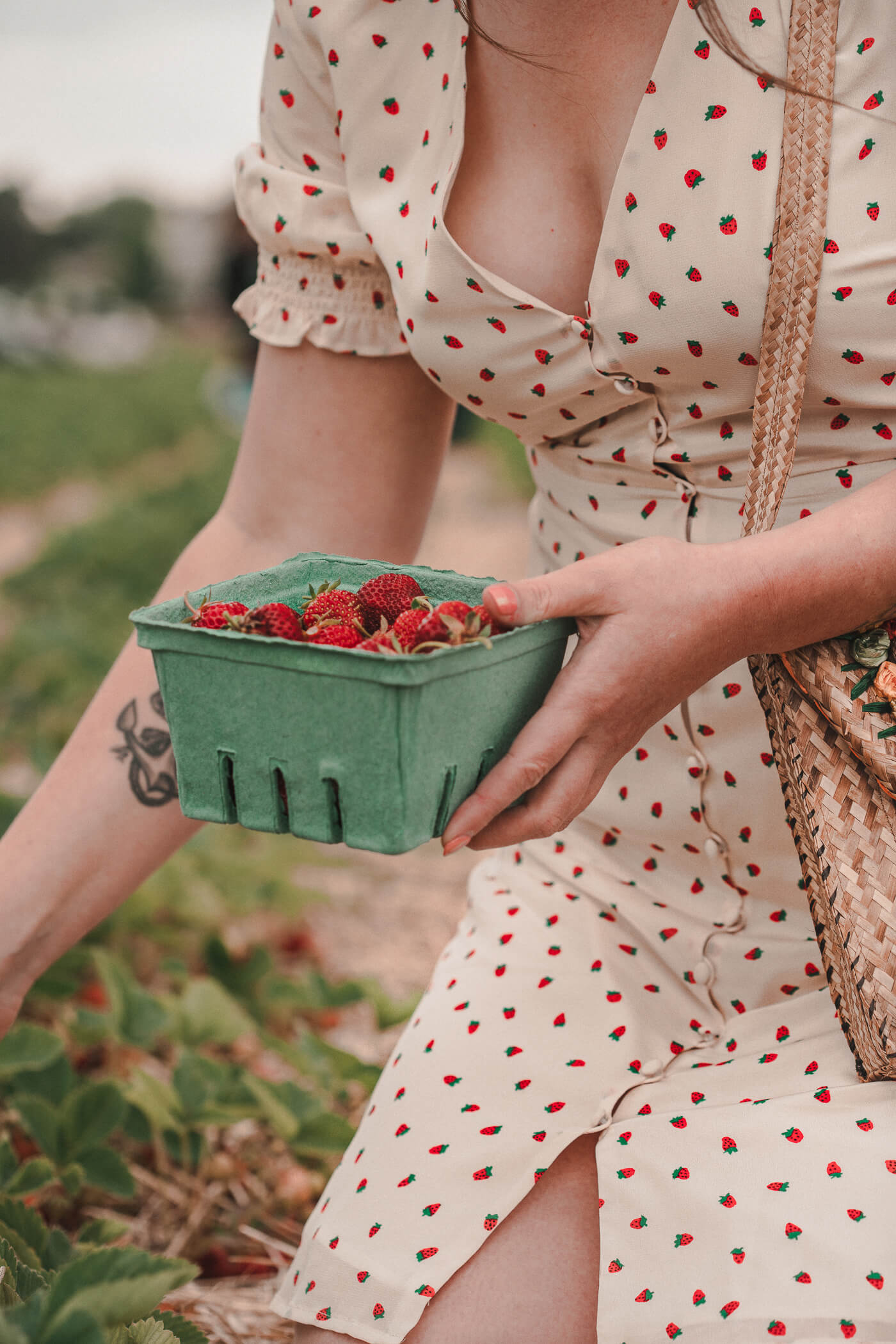 strawberry dress