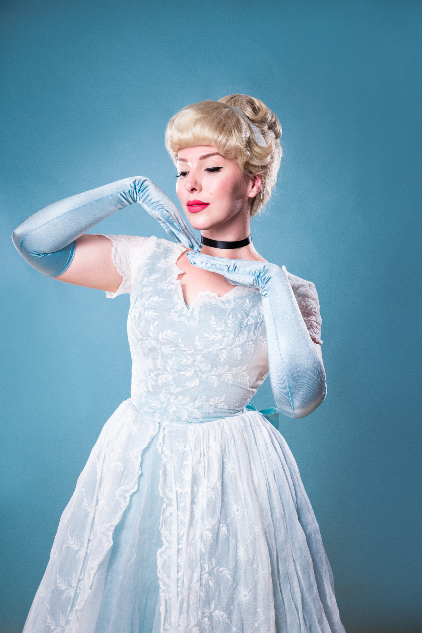 cinderella costume halloween Evelyn Bourdon