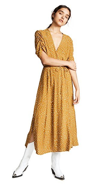 faithfull midi dress