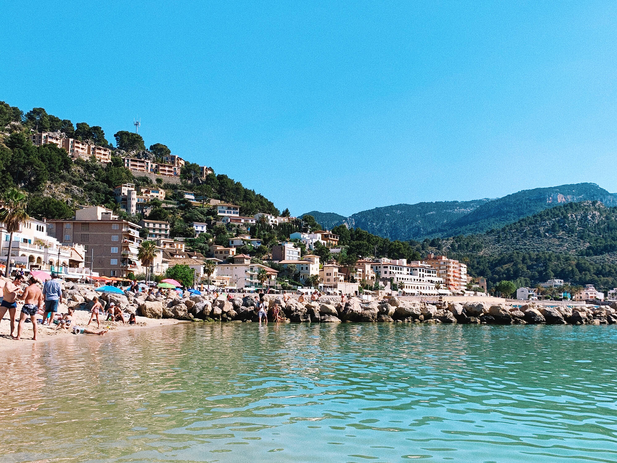 Mallorca travel guide, Port de Soller, best beach in Mallorca