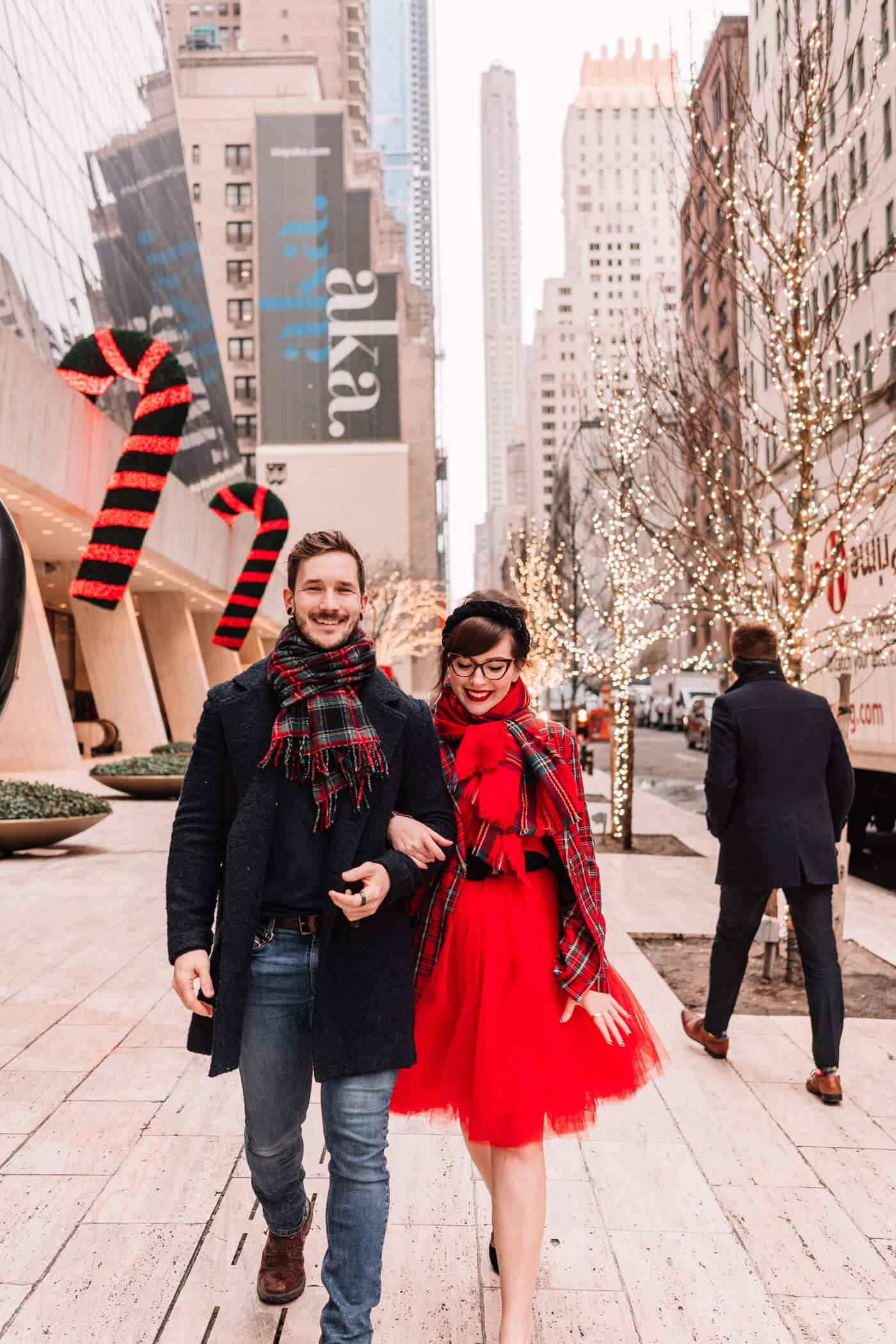 couple holiday outfit