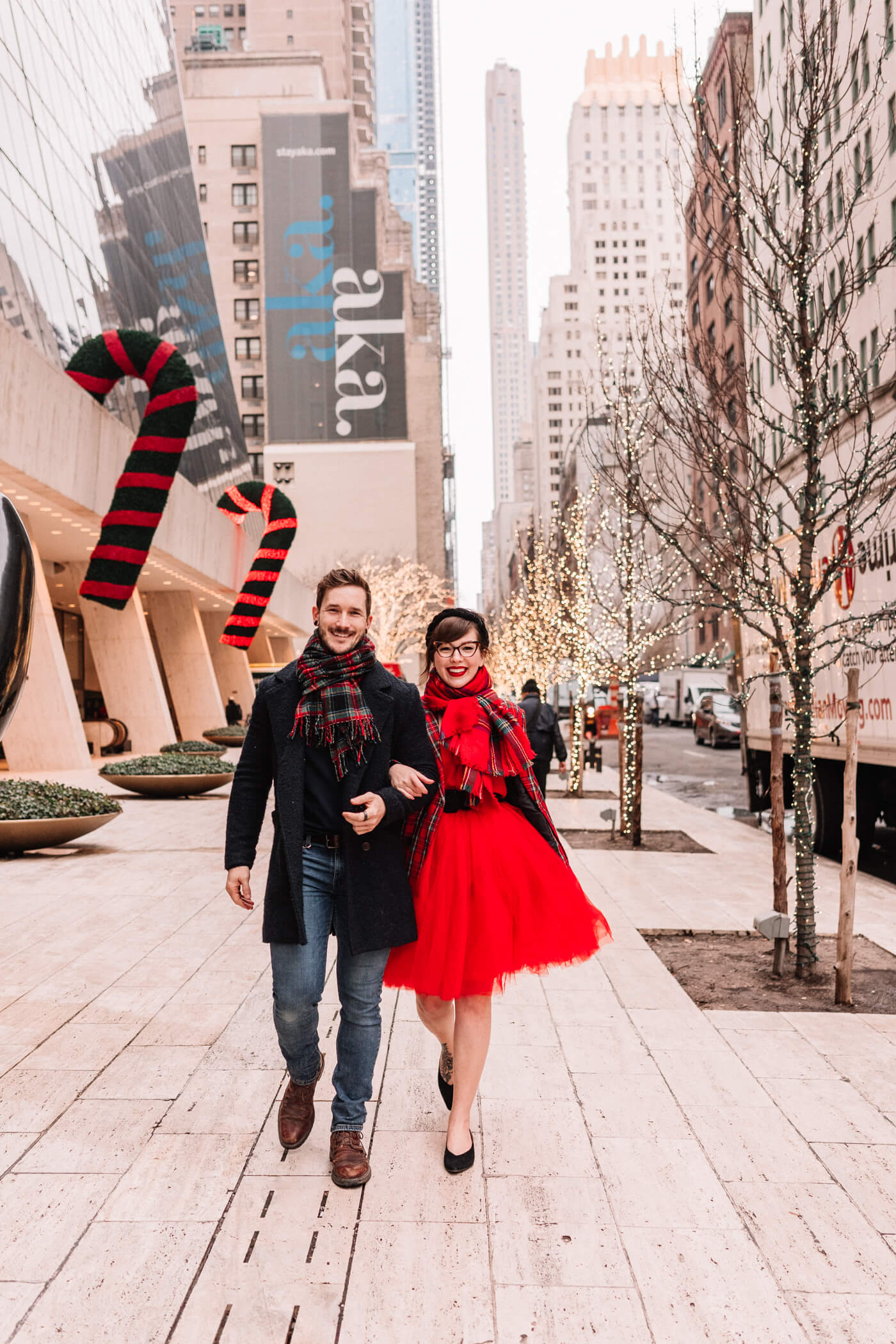 couple holiday outfit