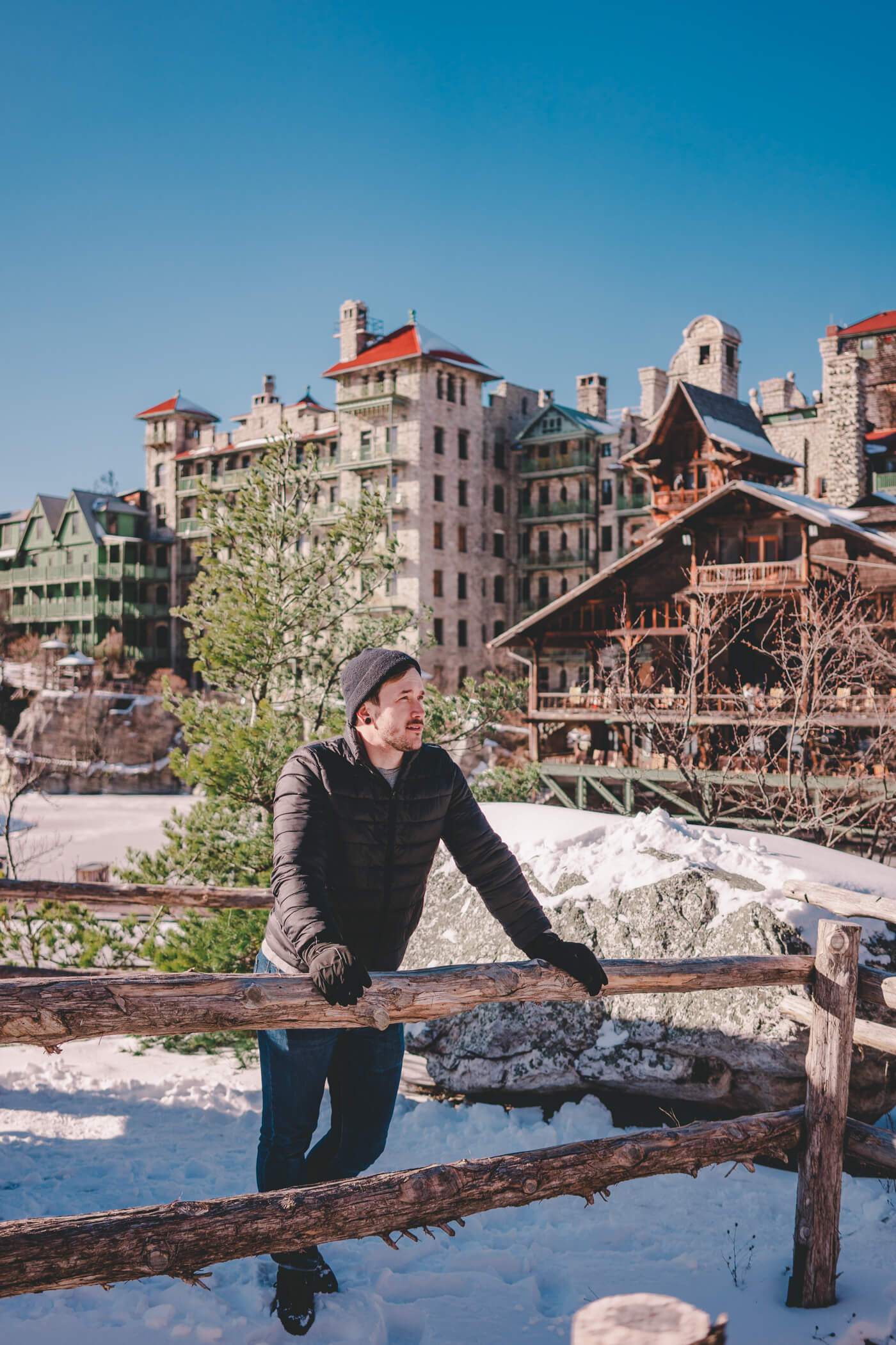 Winter Stay at Mohonk Mountain House