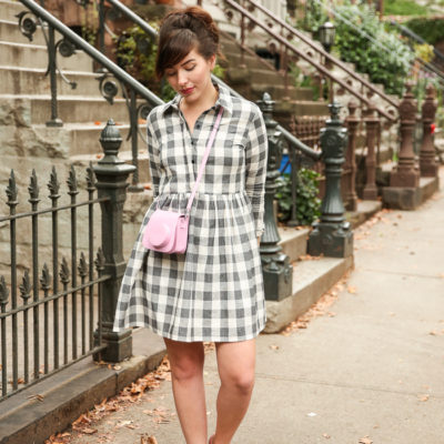 asos gingham dress