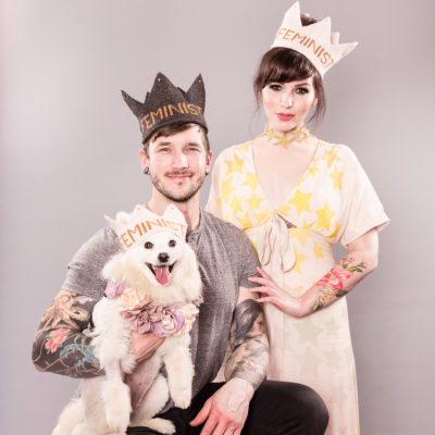 Oeuf Feminist Crown, Evelyn Bourdon, Bobby Hicks and Miku