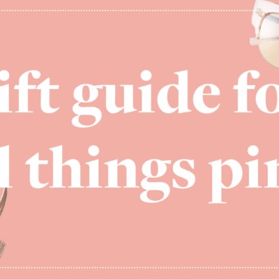 Gift Guide For All Things Pink - Millennial Pink Gift Ideas - Evelyn Bourdon