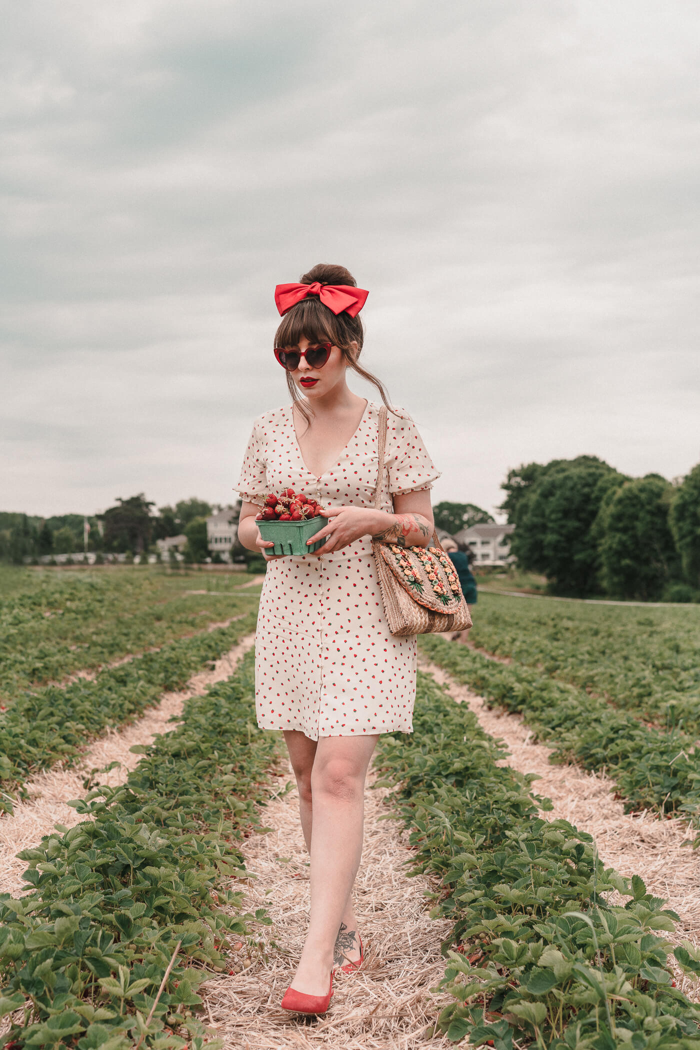 strawberry dress