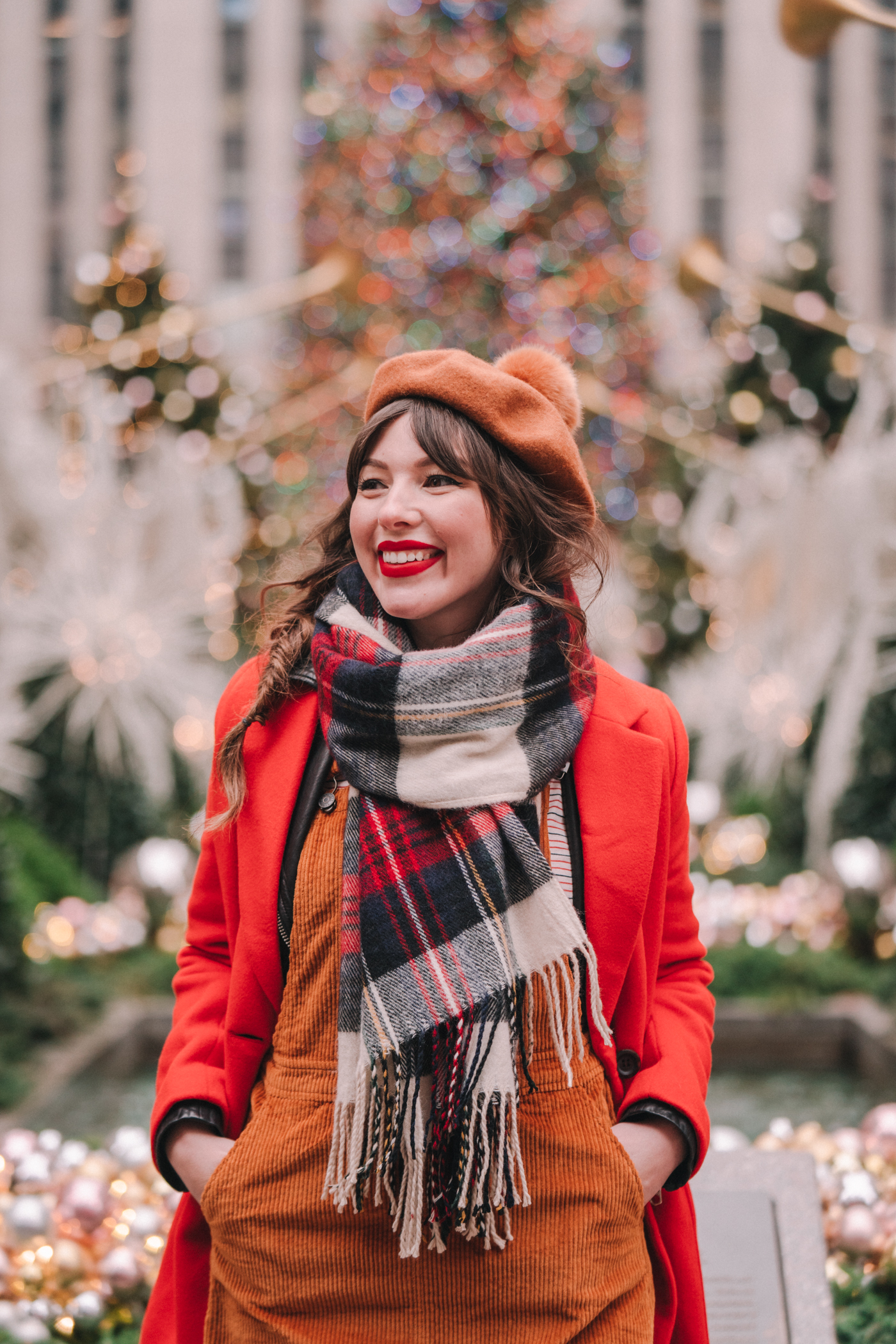 woman smiling 