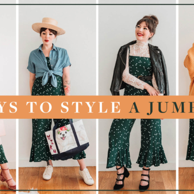 4 ways to style a jumpsuit