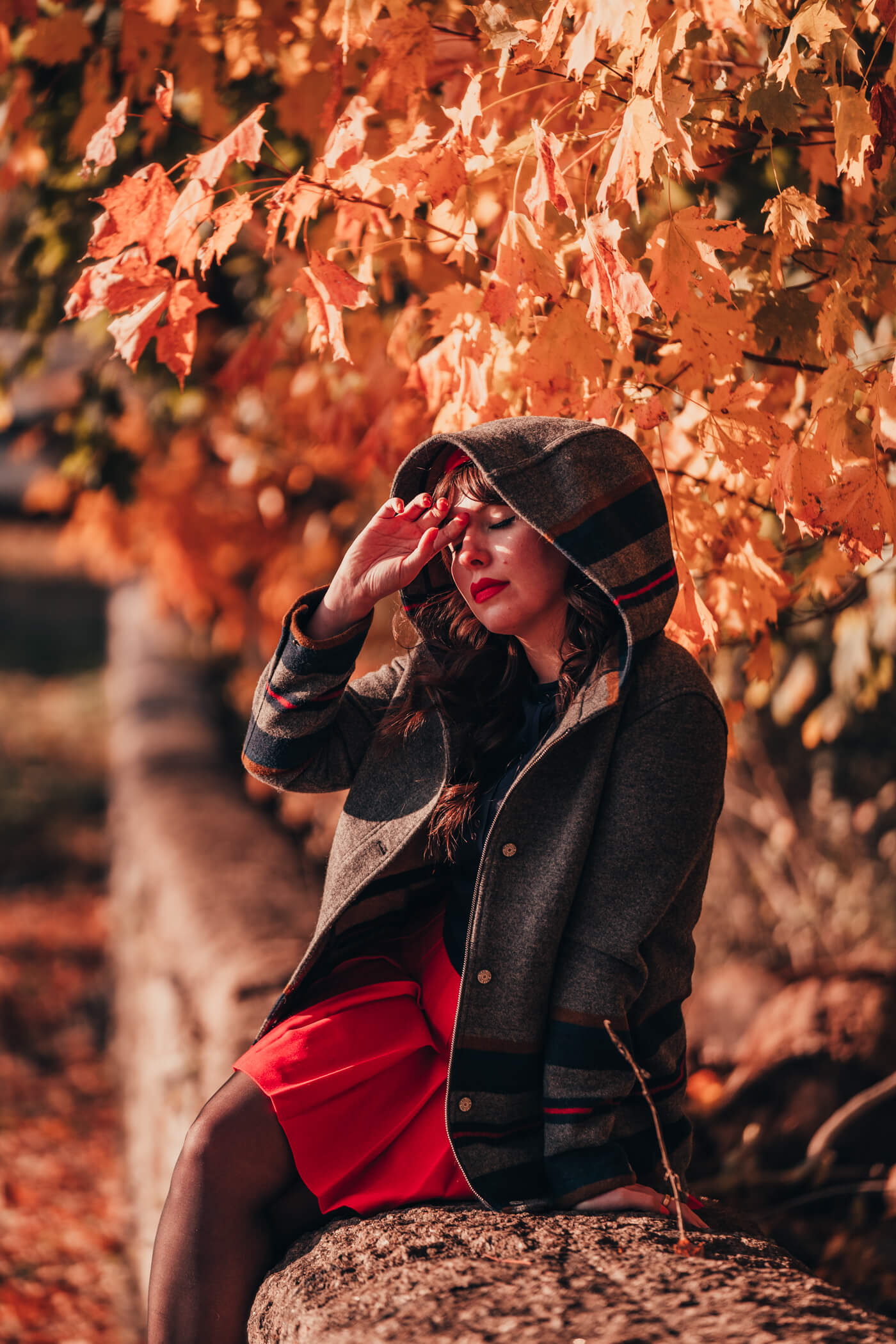 autumn concept photoshoot