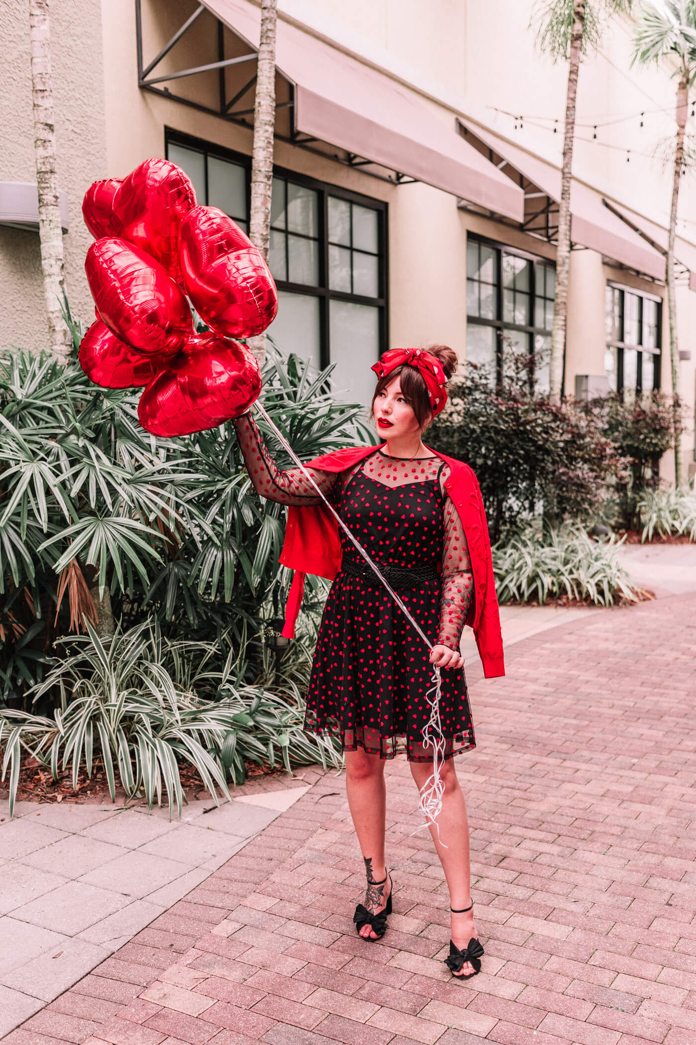 modcloth heart dress