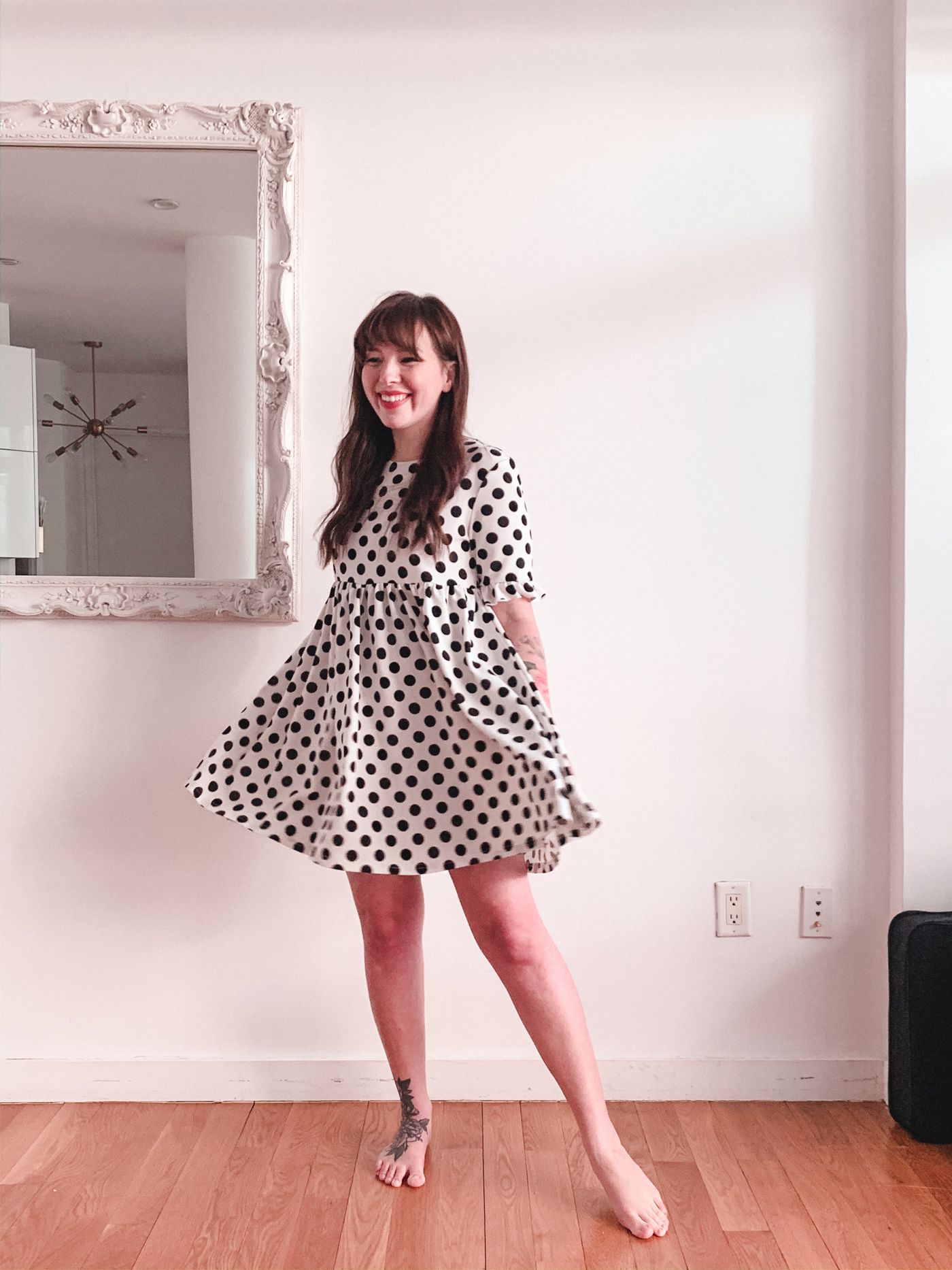 polka dress