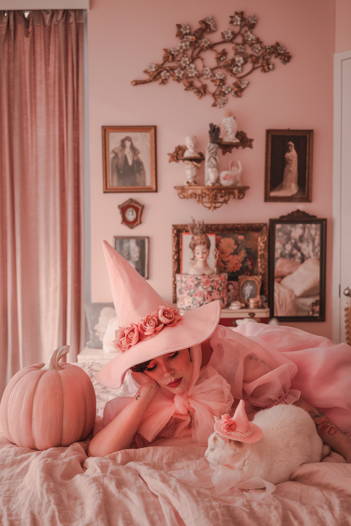 Pink Witch Hat Tutorial