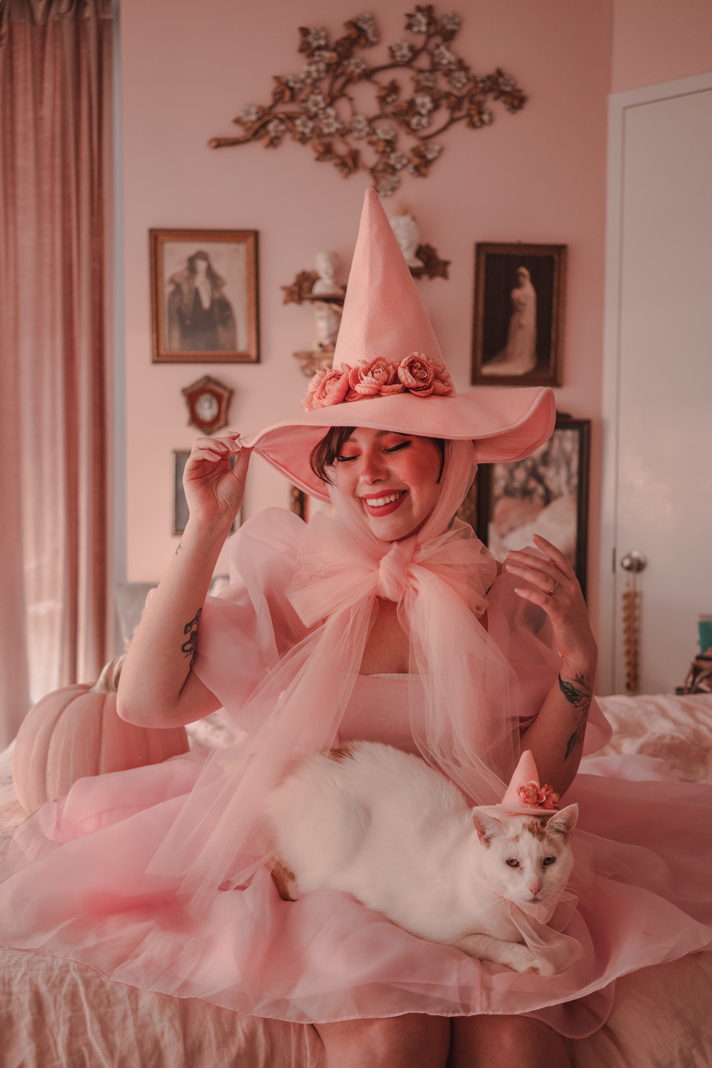 Pink Witch Hat Tutorial