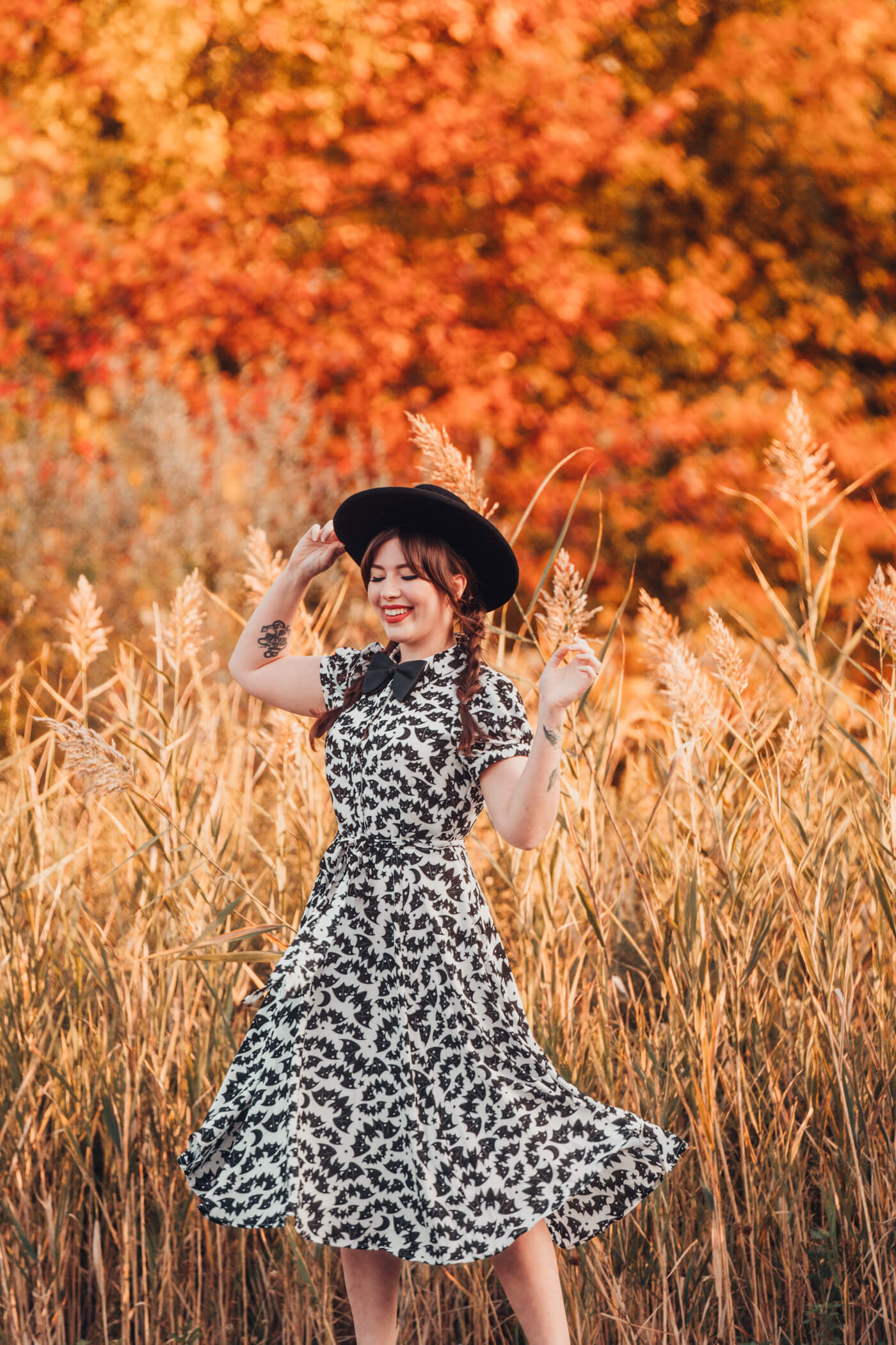 Halloween Outfit: A Batty Dress, Indeed