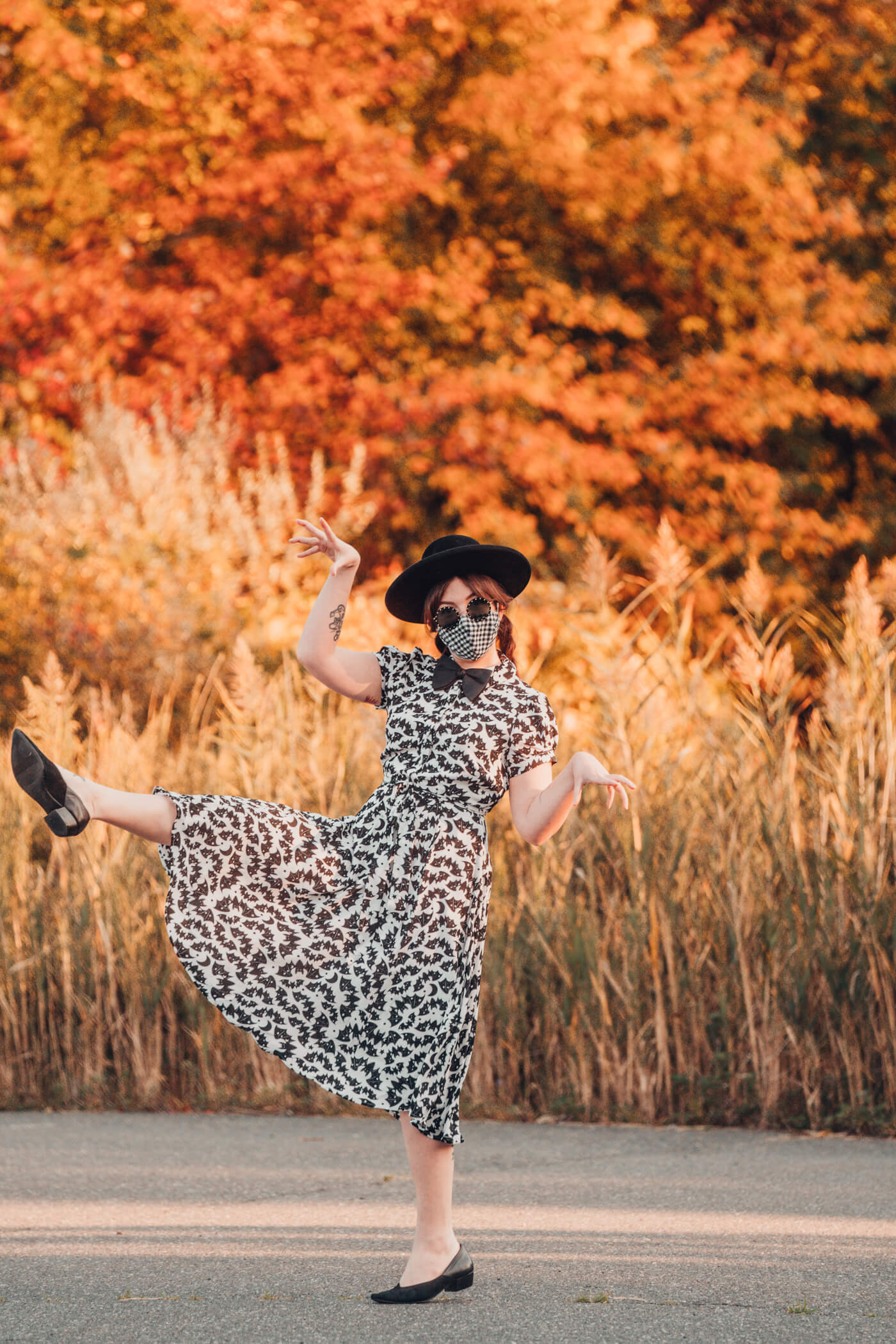 Halloween Outfit: A Batty Dress, Indeed