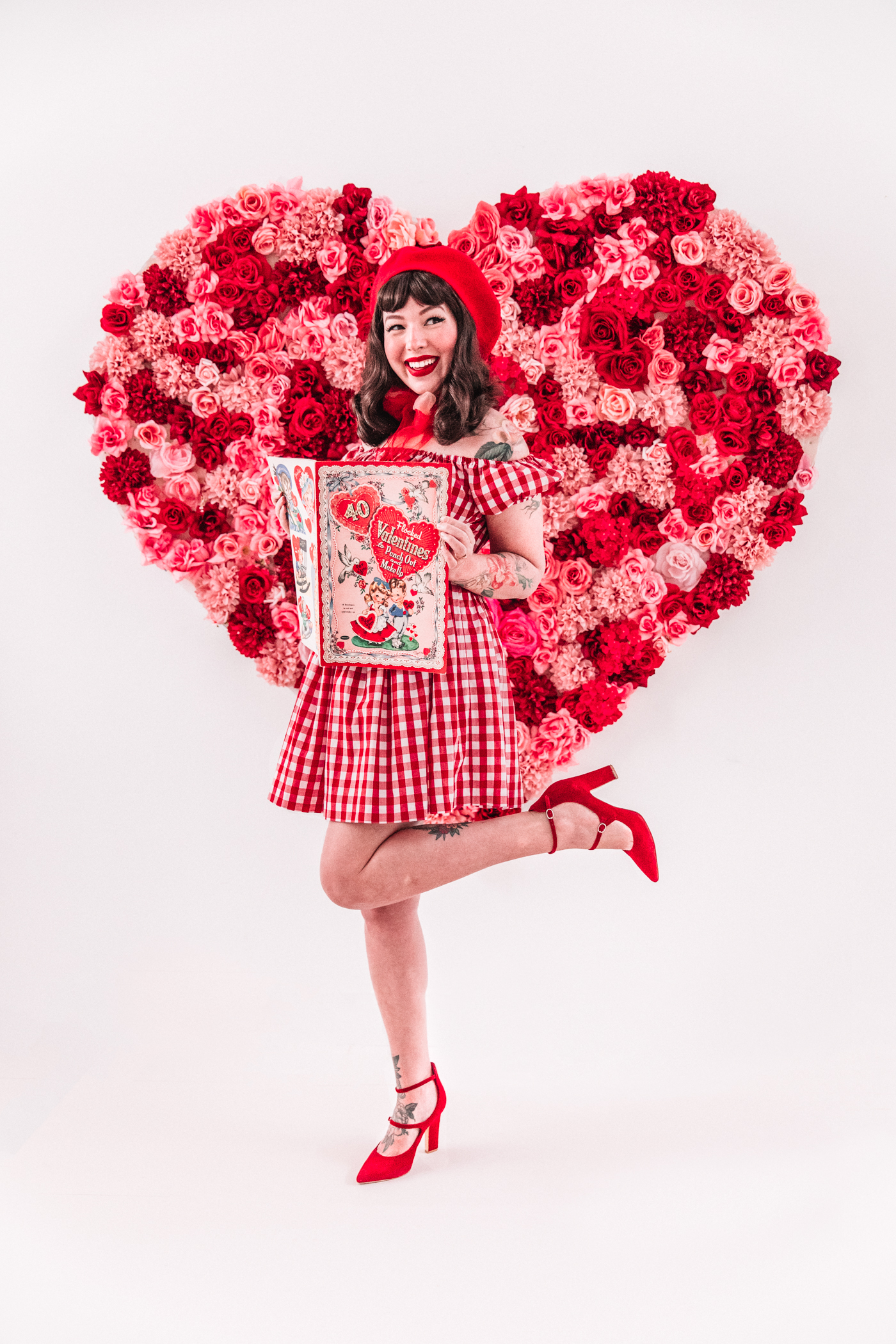 Vintage Valentine photo concept