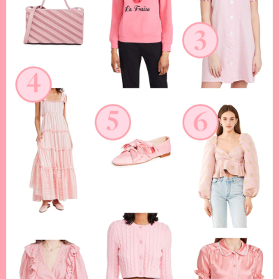 spring pink clothing inspiration