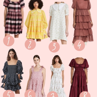 collage of dresses from Shopbop Black Friday Sale