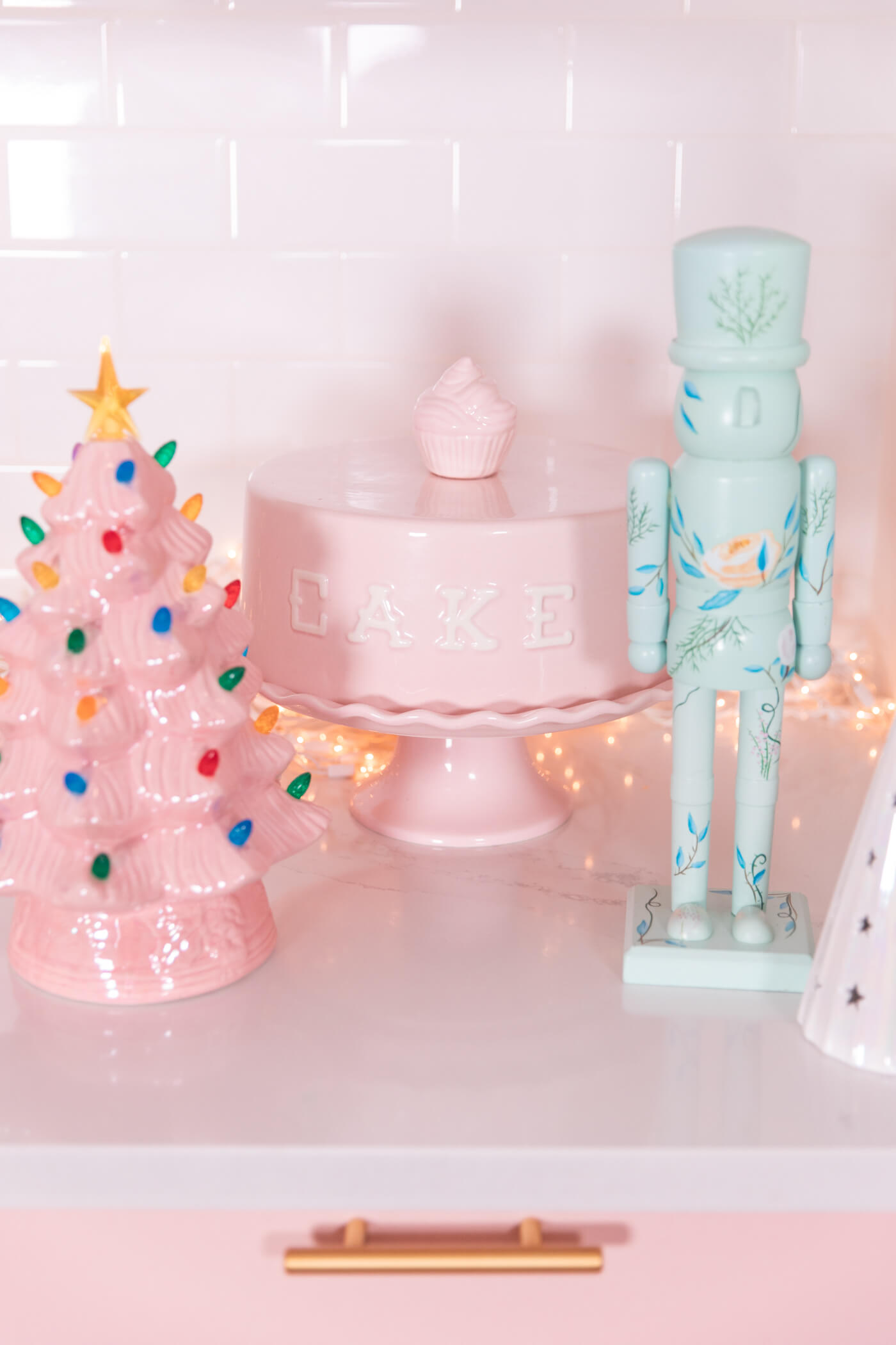 homegoods nostalgic pink christmas tree