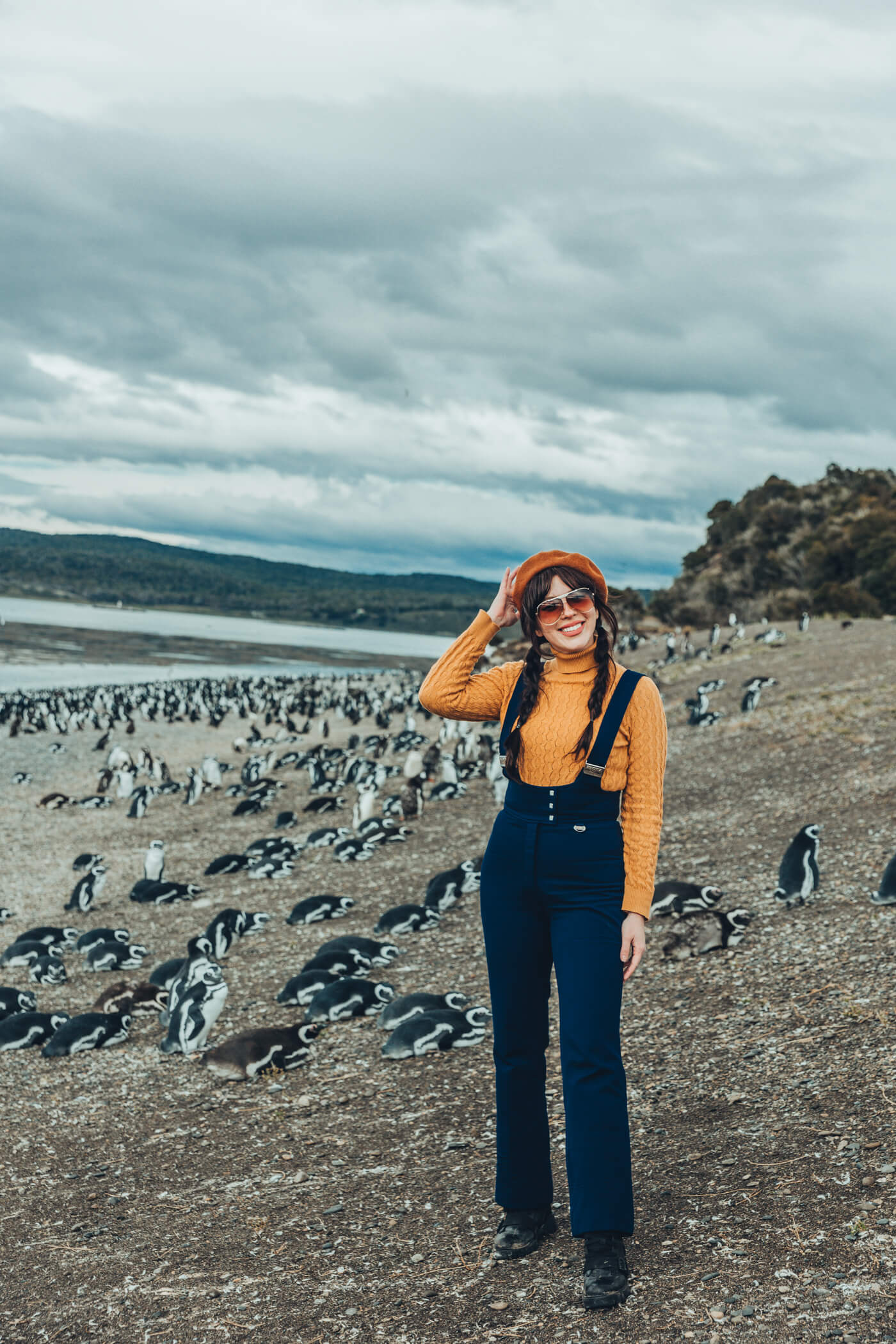 how to walk with the penguins in argentina on ushuaia piratour