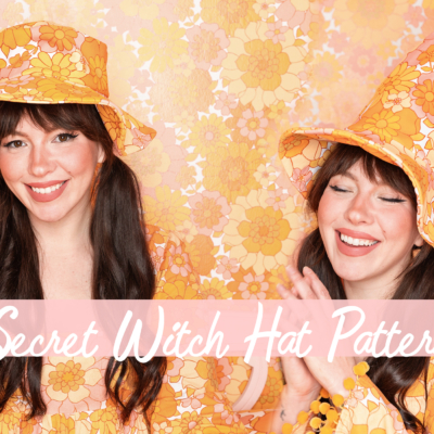 secret witch hat sewing pattern download